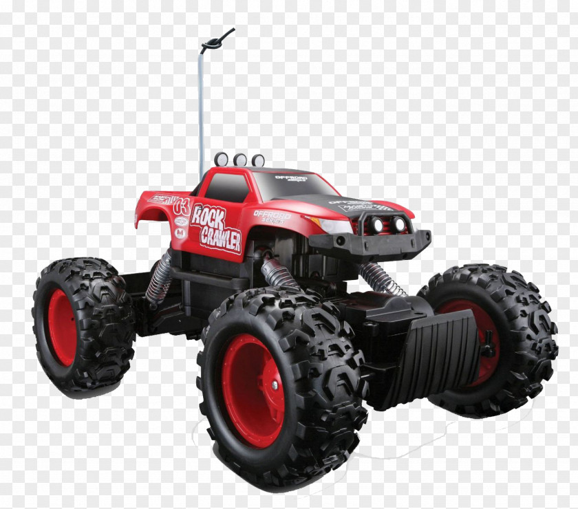 Red Toy Car Pattern Radio-controlled Rock Crawling Maisto Radio Control PNG