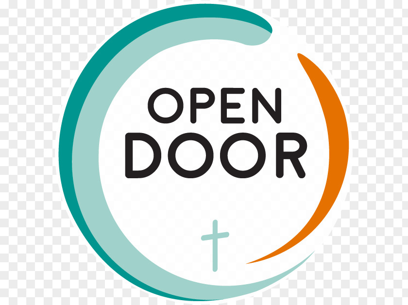 Blue Open Doorway Clip Art Brand Human Behavior Logo Product PNG