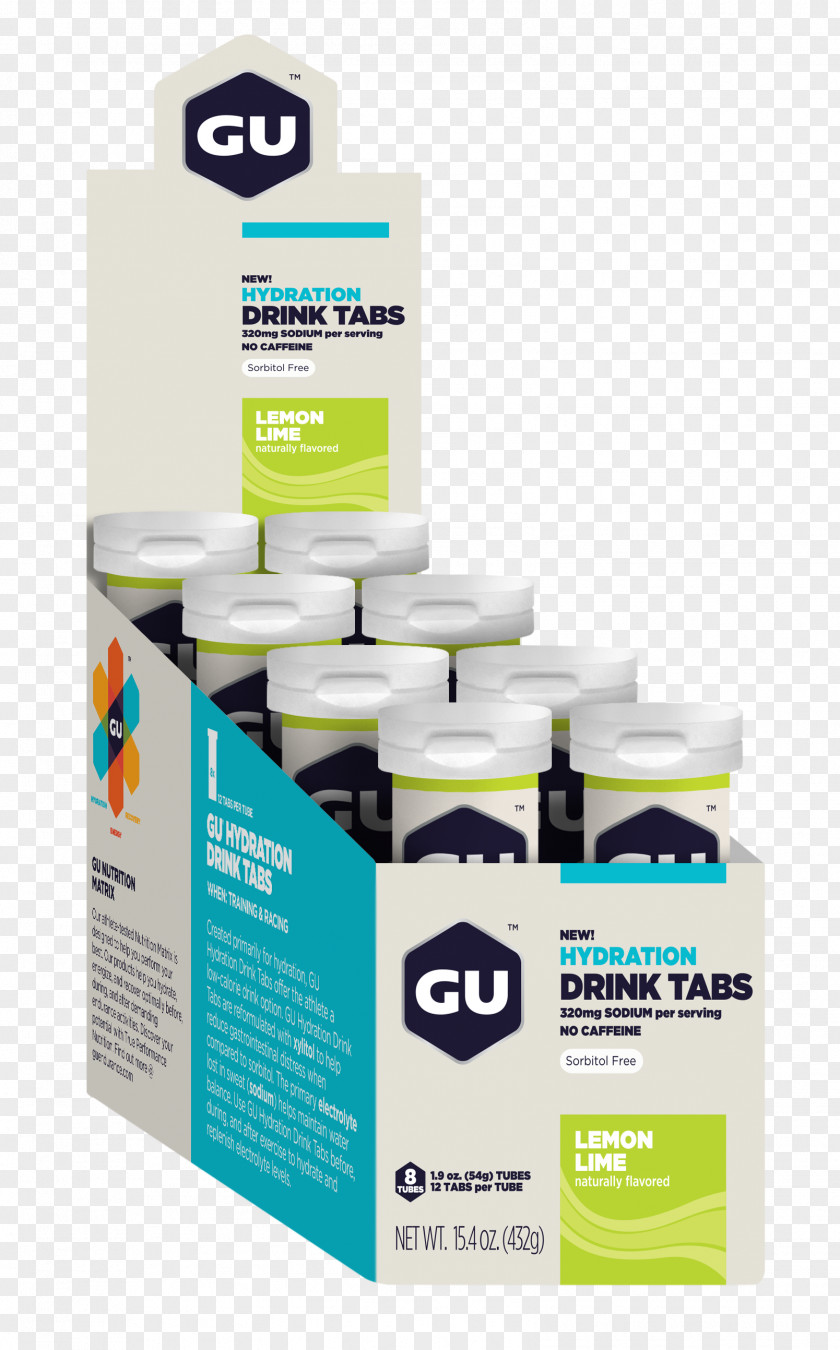 Drink GU Energy Labs Sports & Drinks Caffeinated Lemon-lime PNG