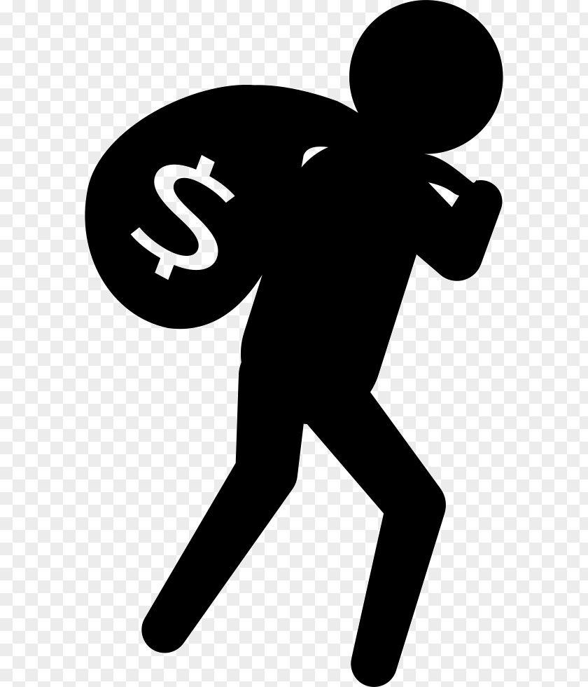 Silhouette Clip Art Crime Theft Robbery PNG