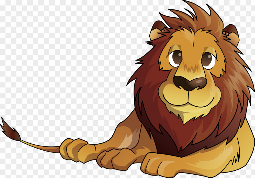 Vector Cartoon The Lion King PNG