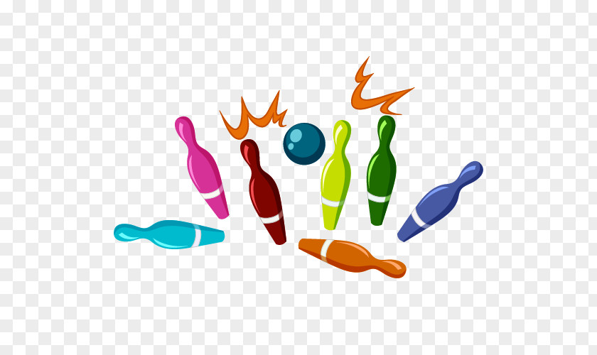 Bowling Vector Material Childrens Games Play Illustration PNG