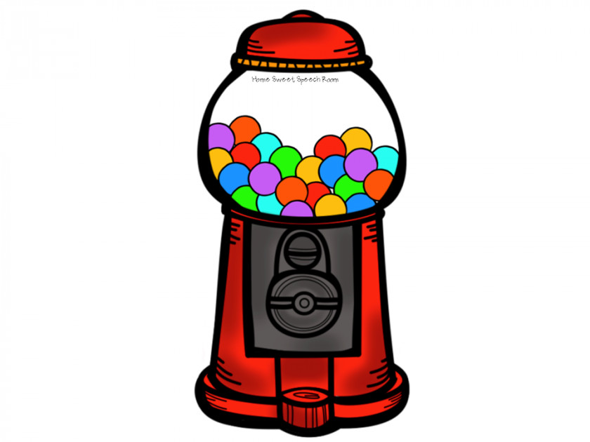 Chewing Gum Cliparts Bubble Gumball Machine Clip Art PNG