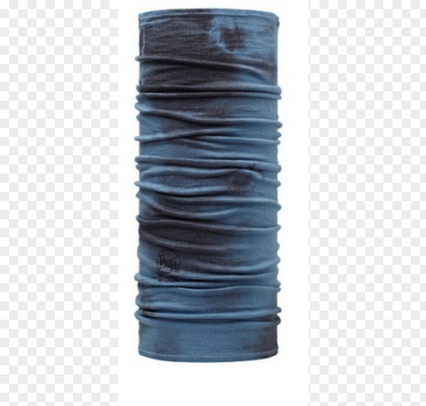 Chinese-blue Merino Wool Buff Neck Gaiter PNG