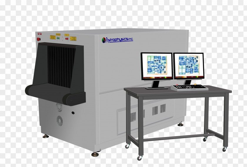 Scanner Backscatter X-ray Generator Machine PNG