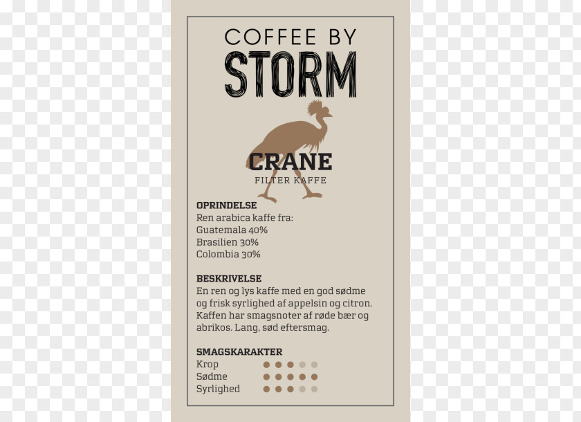 Coffee Label Animal Font PNG