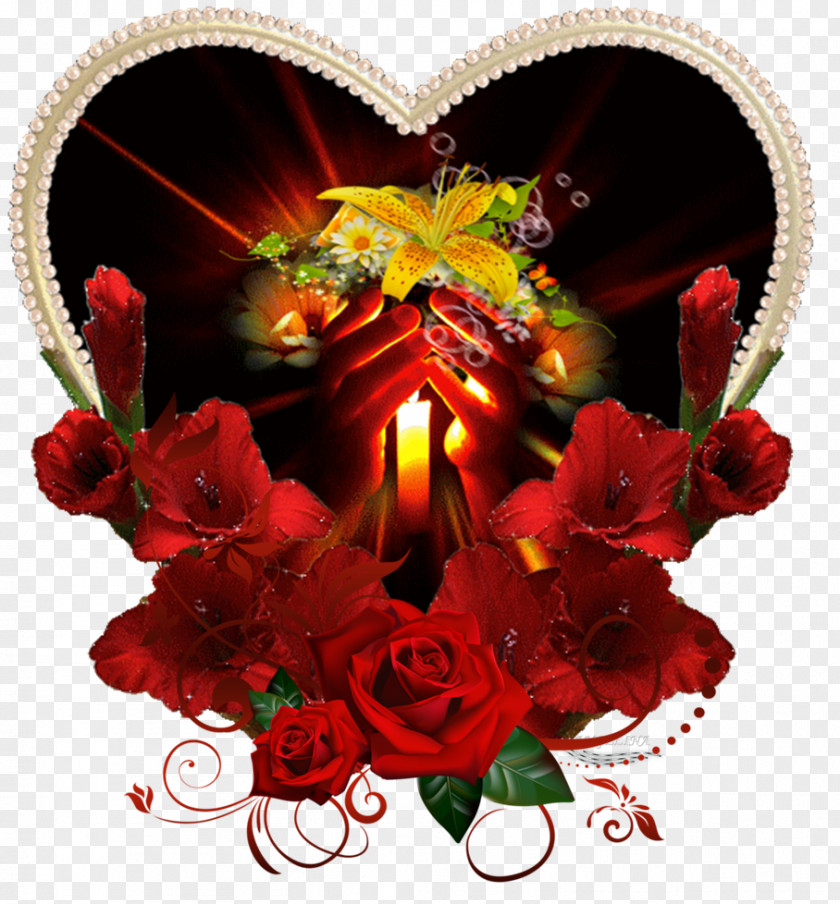 Fleur En Forme De Coeur Emoticon Gfycat Smiley PNG