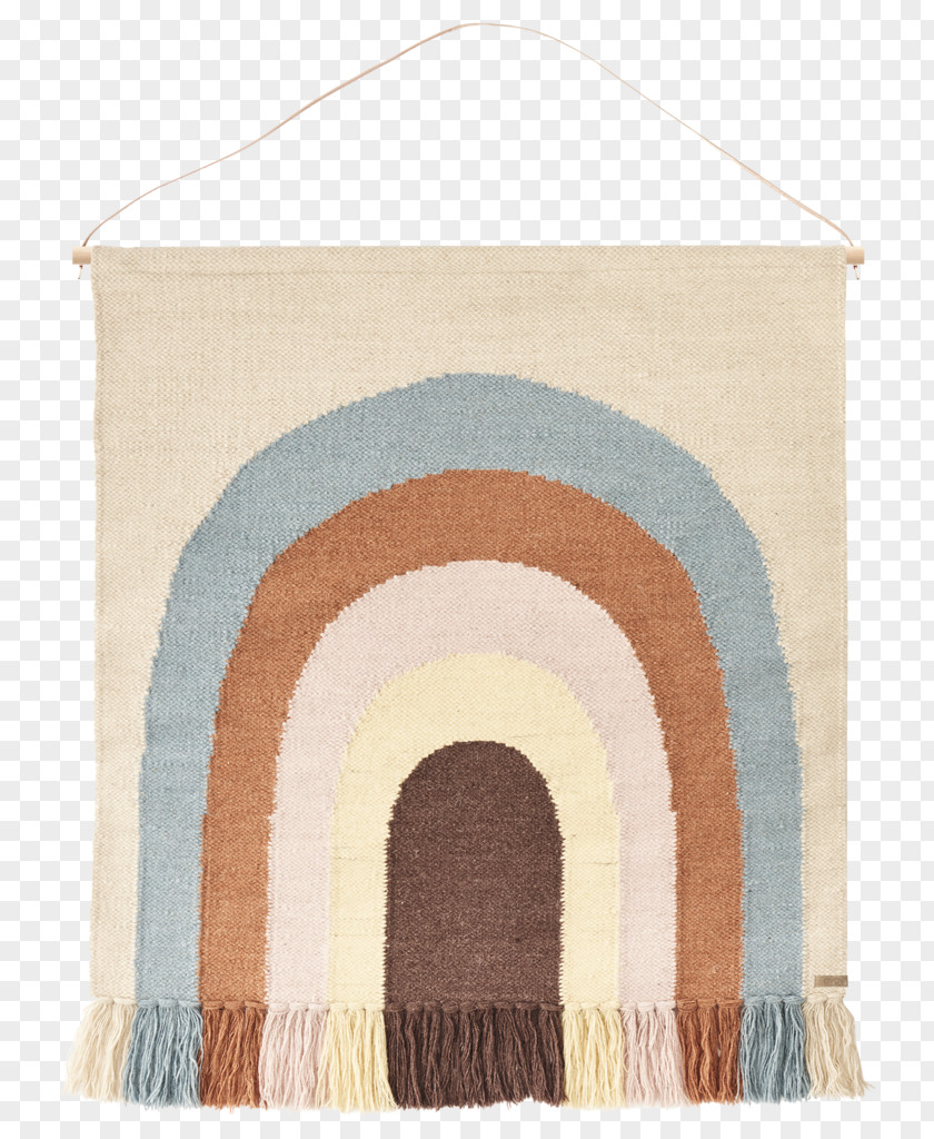 Home Decoration Materials Carpet Wall Design OYOY Follow The Rainbow Placemat Oyoy Tapestry Wool PNG