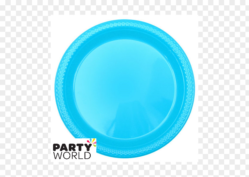 Plate Plastic-coated Paper Teal PNG