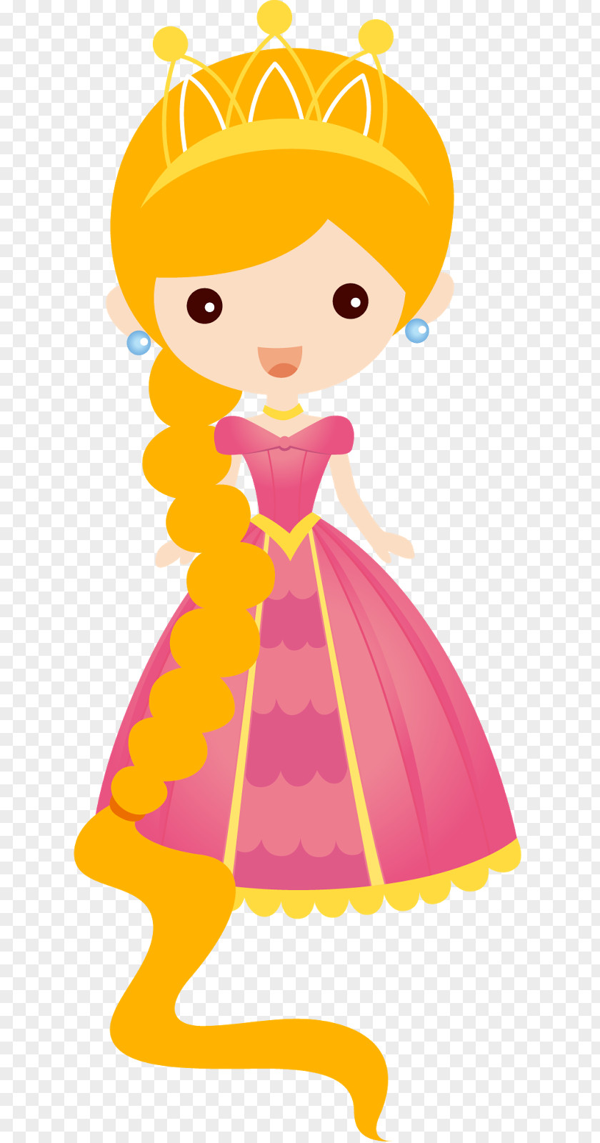 Princess Clipart Rapunzel Disney Art Drawing PNG