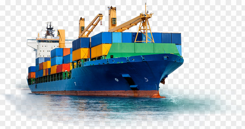 Ship Cargo Train Freight Transport PNG