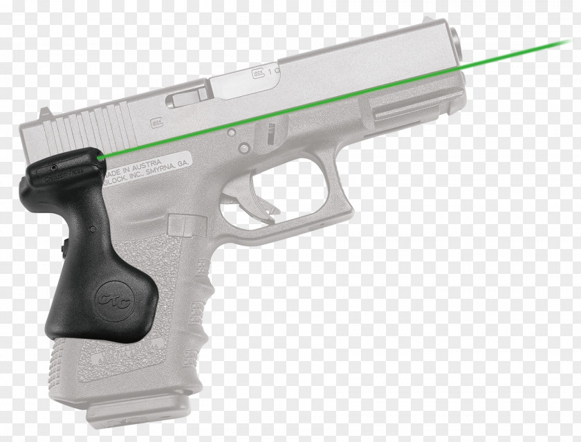 Shooting Traces GLOCK 19 Sight Crimson Trace Laser PNG