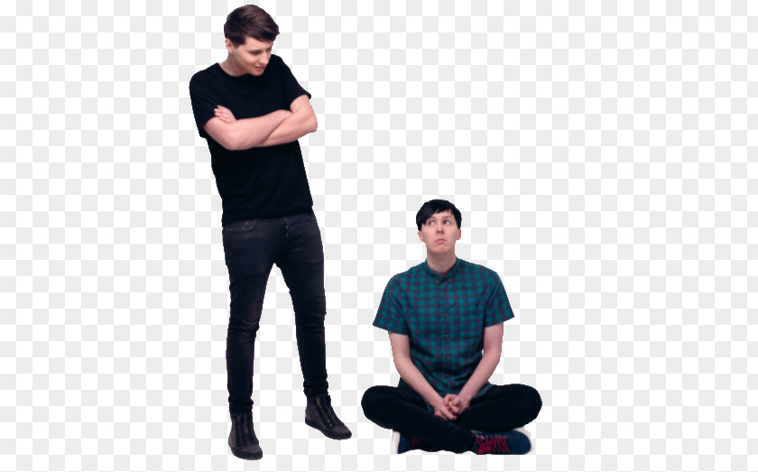 The Amazing Book Is Not On Fire Dan And Phil T-shirt YouTuber PNG