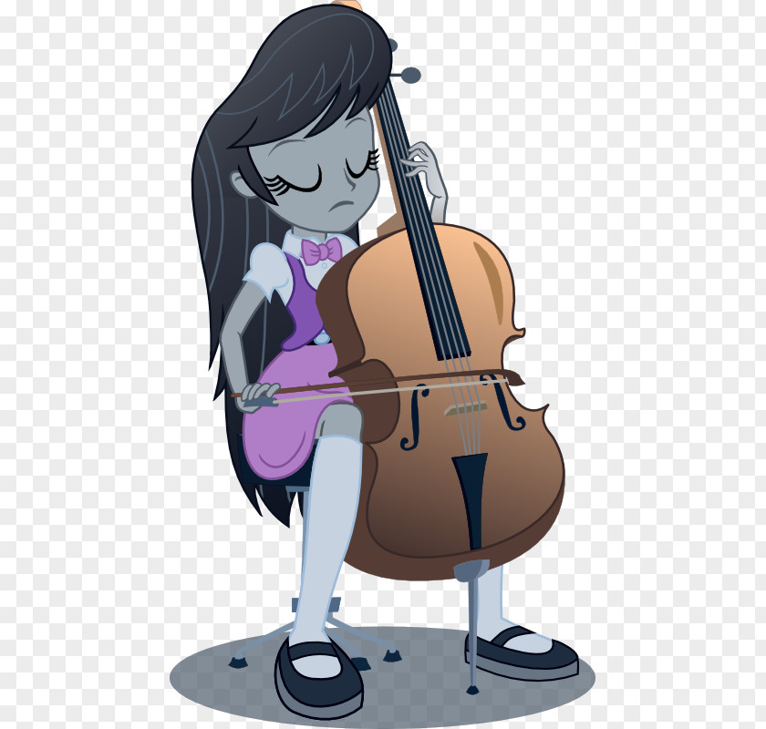 Equestria Girls Rainbow Rocks Octavia Cello My Little Pony: PNG