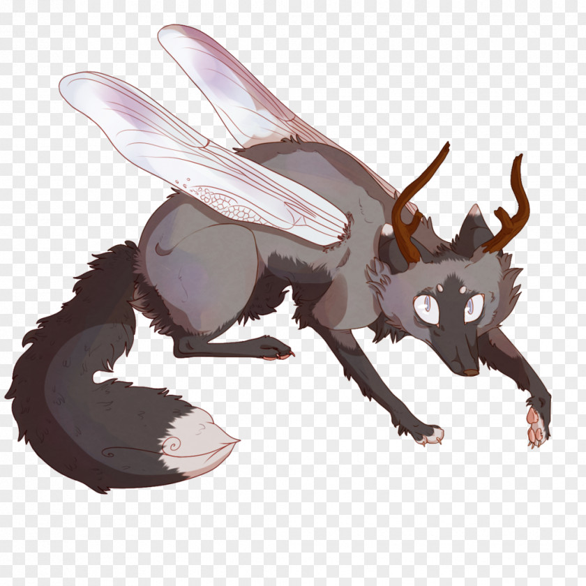 Forest Elf Illustration Insect Wing Cartoon Pollinator PNG