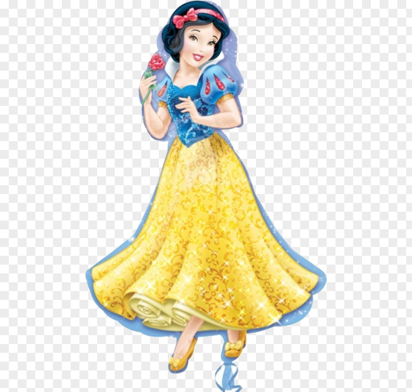 Snow White Mylar Balloon Birthday Party PNG