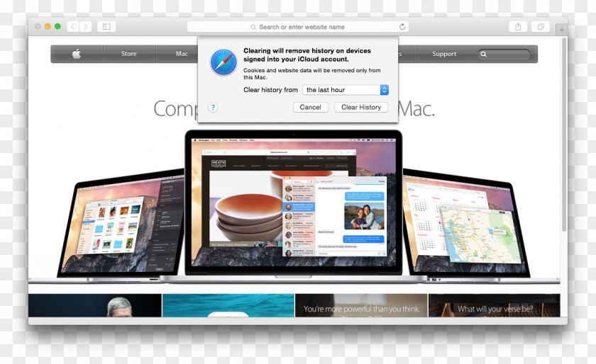 Apple Safari Browser Menu IPad Mini Macintosh OS X Yosemite MacOS PNG