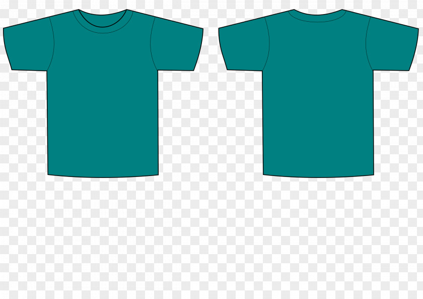 T-shirt Template Red PNG