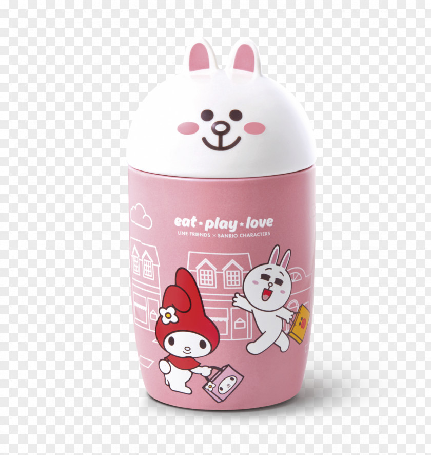 Coffee Sanrio Line Friends U Magazine Ceramic PNG