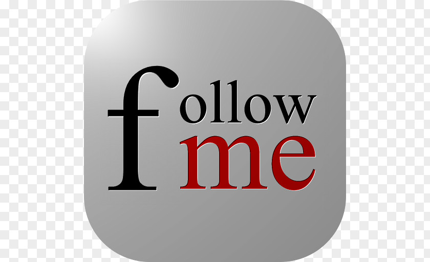 Follow Me Brand Product Design Logo Font PNG