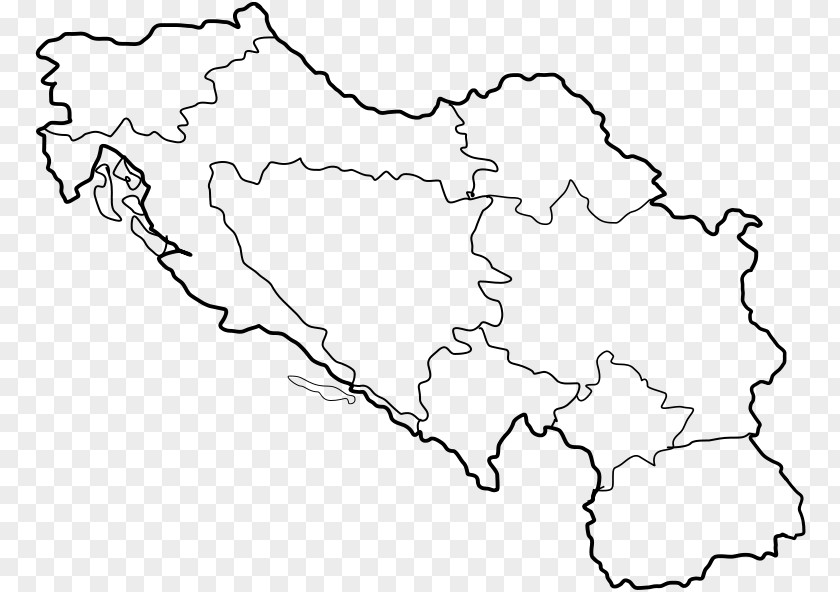Map Socialist Federal Republic Of Yugoslavia Kingdom Stanišić Sombor PNG