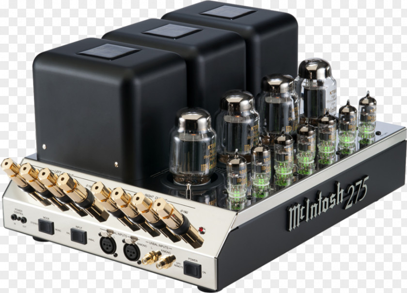 McIntosh Laboratory Audio Power Amplifier Valve MC275 High Fidelity PNG
