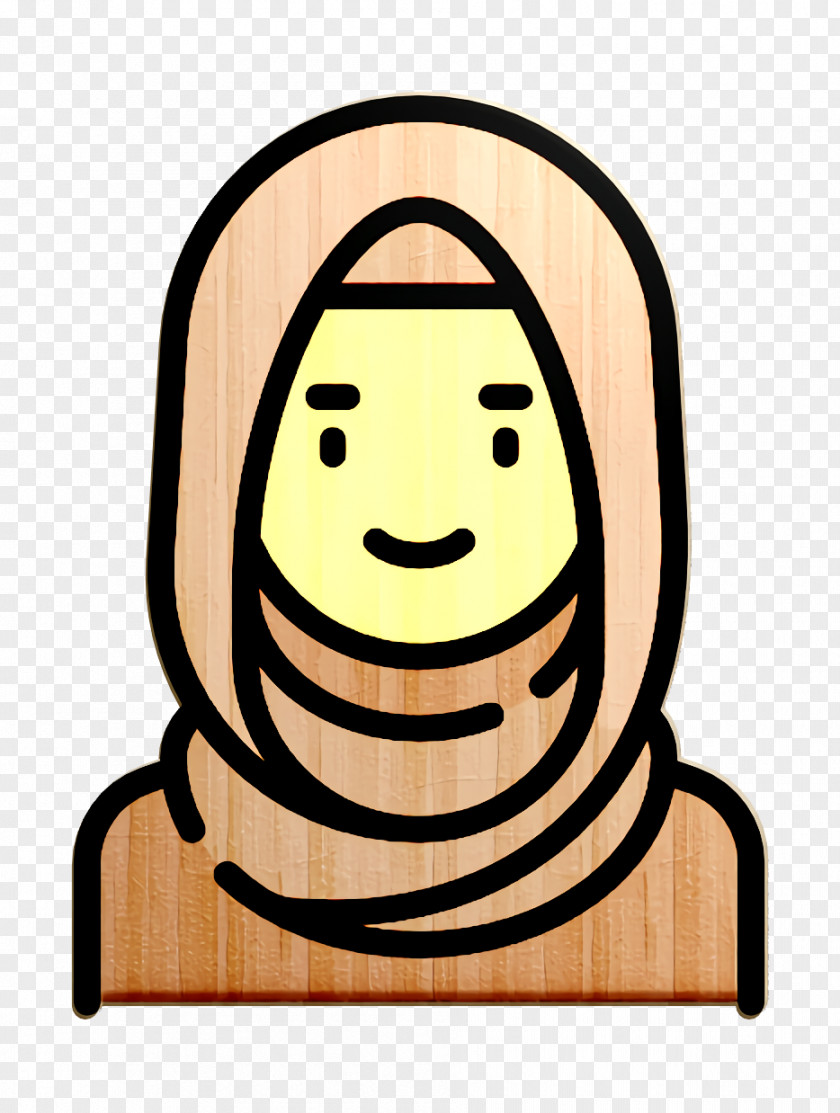 Muslim Icon Arab Woman Avatar PNG