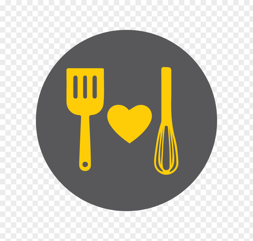 Recipe Logo Yellow Font PNG