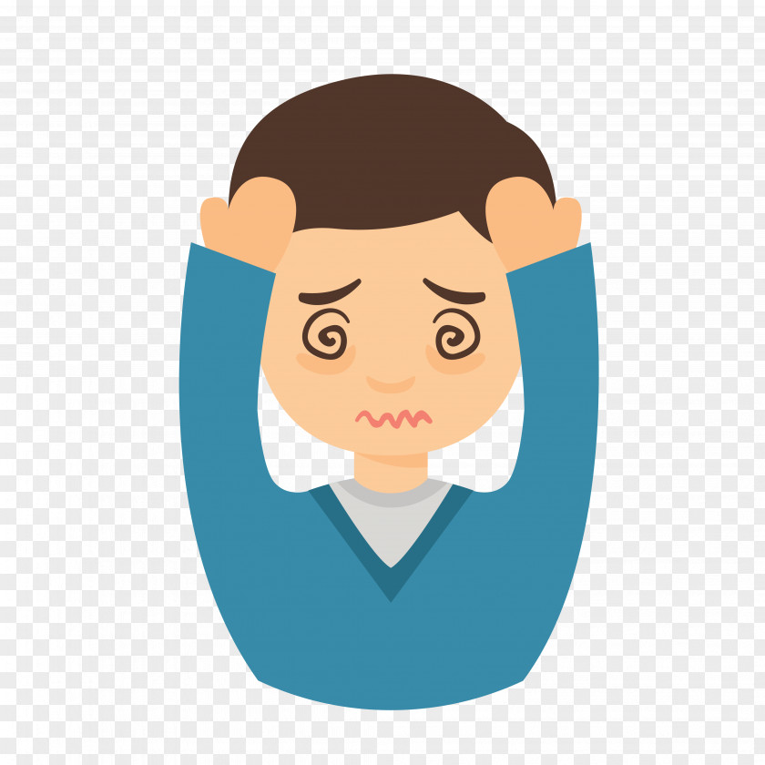 Vector Children Pain Migraine Headache Symptom Common Cold PNG