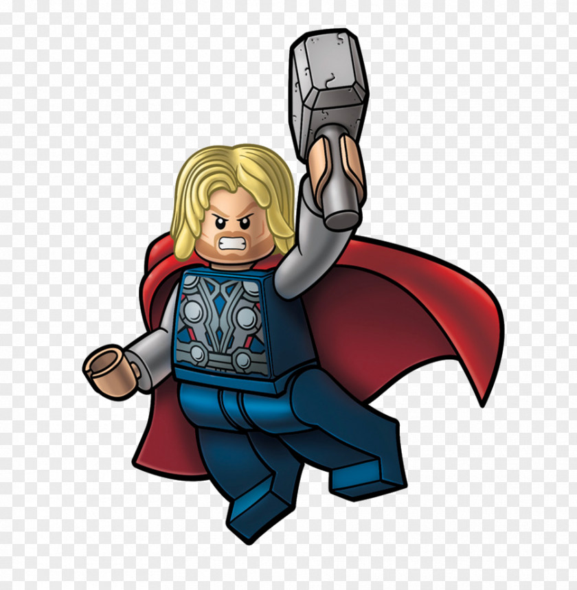*2* Thor Hulk Lego Marvel's Avengers Marvel Super Heroes Iron Man PNG