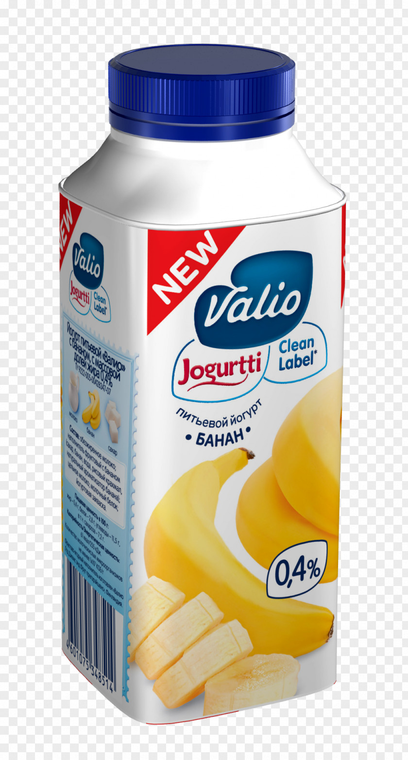 Milk Yoghurt Smoothie Valio Fruit PNG