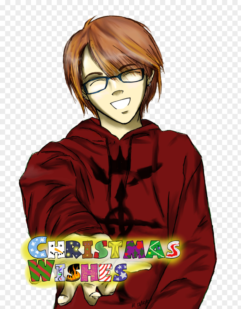 Myself X3 Watercolor Painting Dr. Ph. Martin's Fiction Christmas PNG