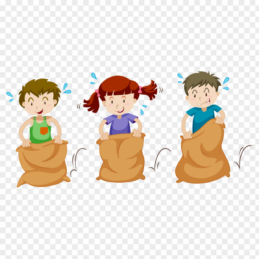 Student Sack Race Gunny Royalty-free Clip Art PNG