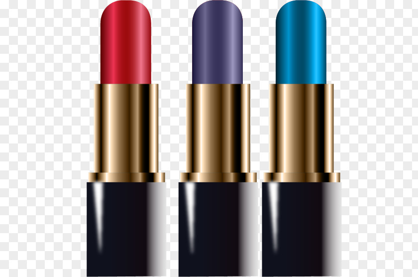 Vector Multicolor Lipstick Cosmetics Euclidean PNG