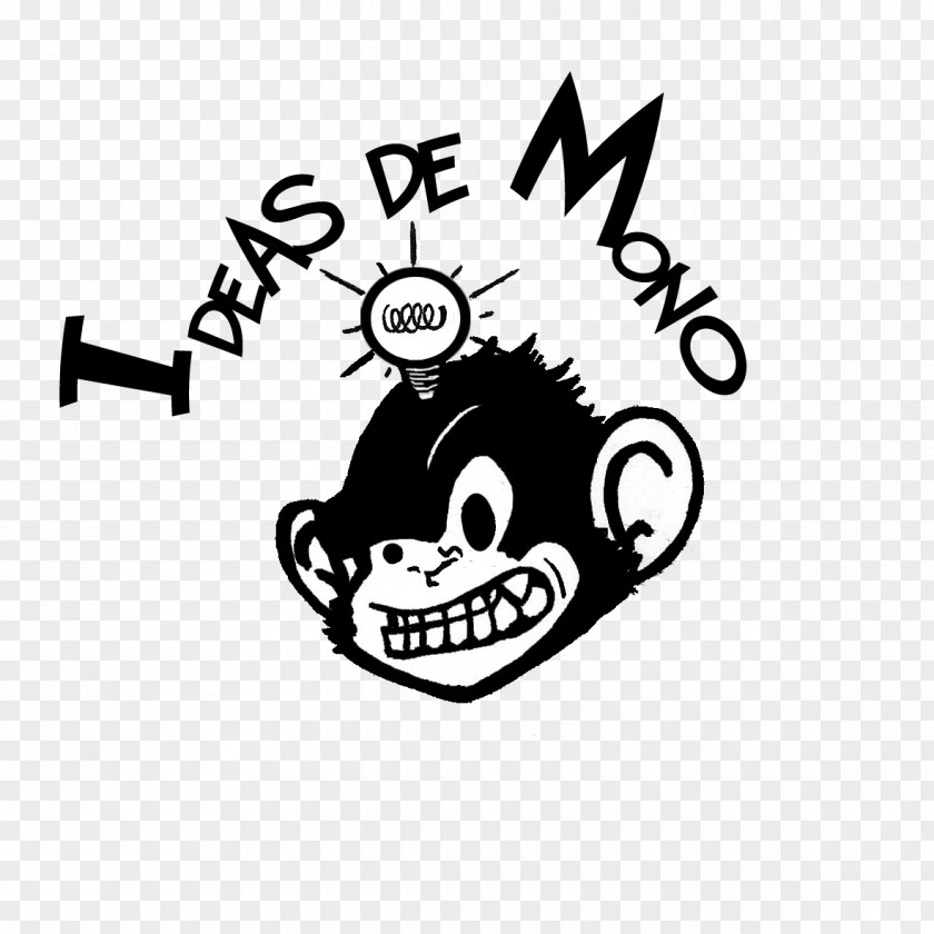 Idml Logos Graphite Monkey Animal PNG