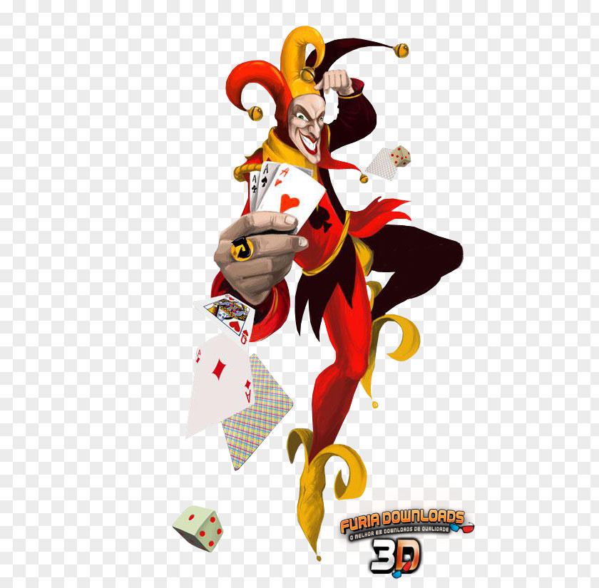 Joker Video Poker Playing Card PNG poker card, joker, Jester clown art clipart PNG