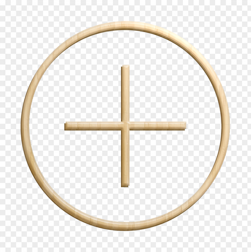 Metal Religious Item Add Icon Dashboard PNG