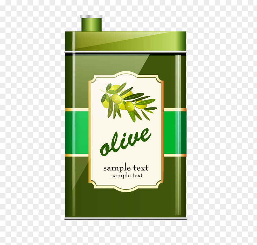 Bottled Olive Oil Bottle PNG