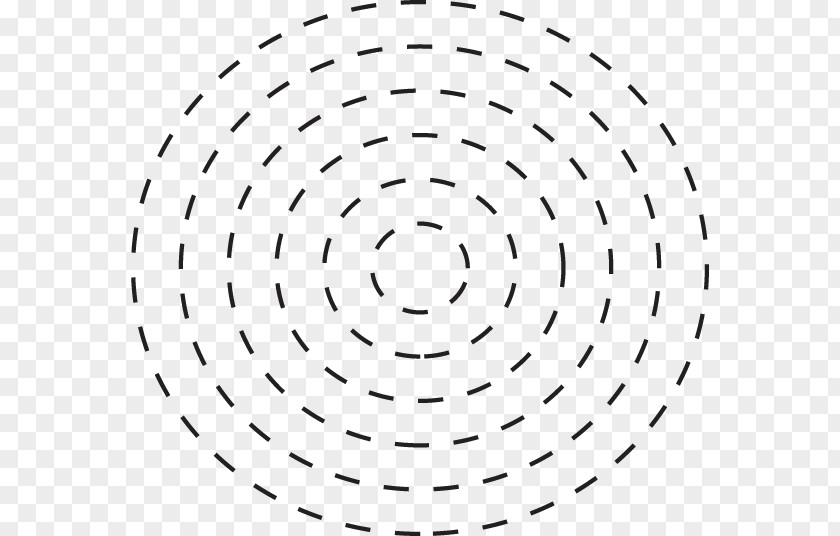 Concentric Circle Point Area PNG
