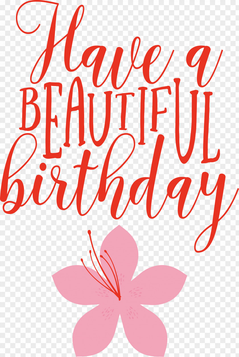 Beautiful Birthday PNG