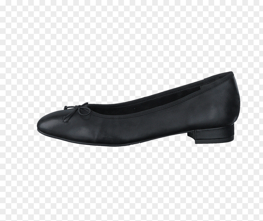 Black Leather Shoes Ballet Flat Shoe PNG