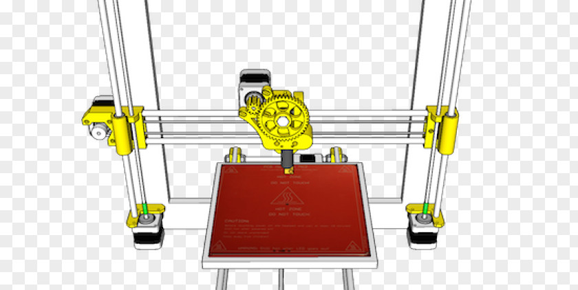 Bowden Cable Clamp Product Design Technology Line PNG