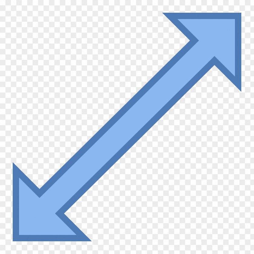 Diagonal Download Symbol PNG