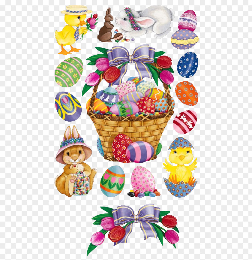 Easter Bunny Egg Basket Walt Disney's Grandpa PNG