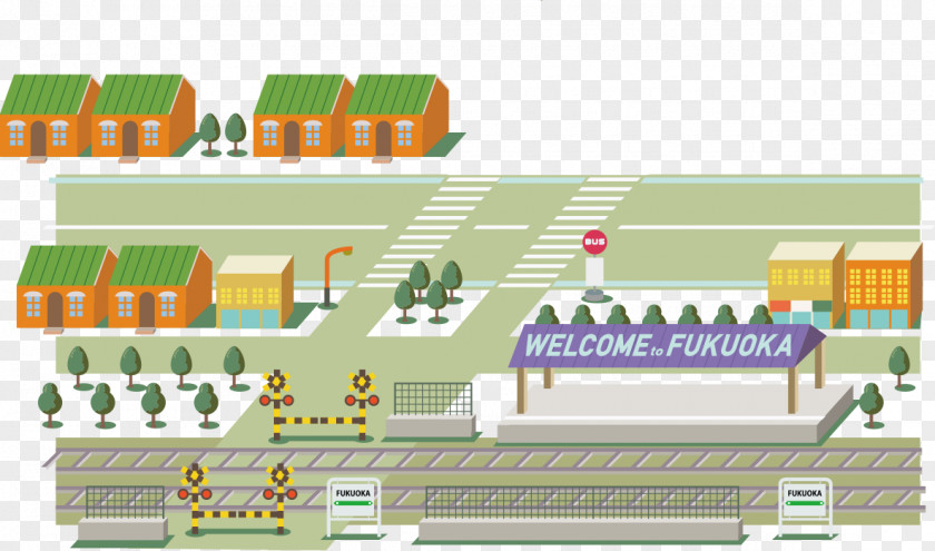 Public Transport Bus Service Game Residential Area Urban Design PNG