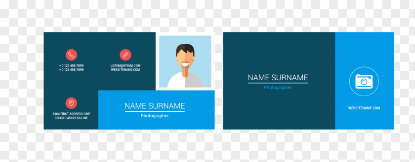 Simple Business Cards Paper Visiting Card PNG