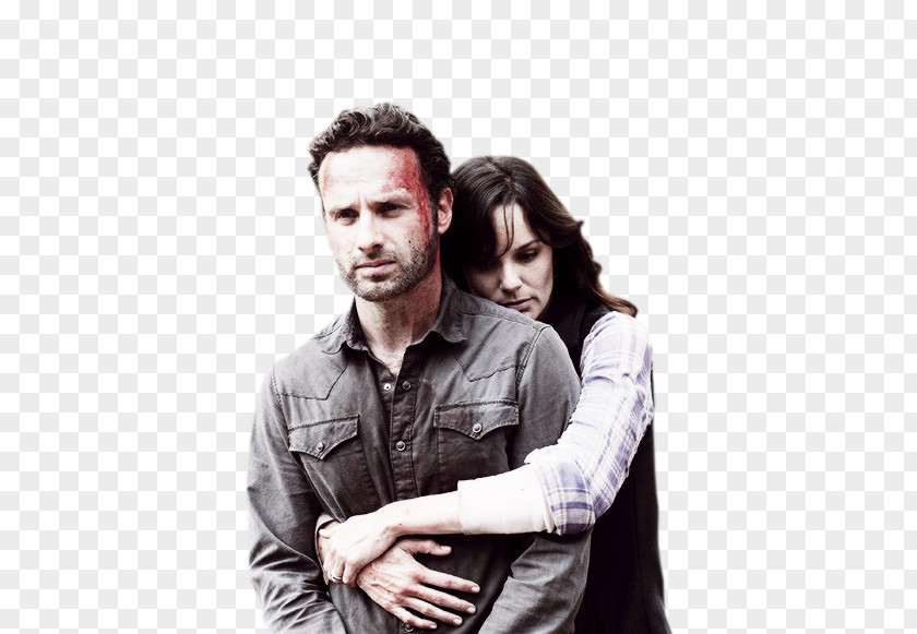 The Walking Dead Lori Grimes Rick Carl Lizzie And Mika Samuels PNG