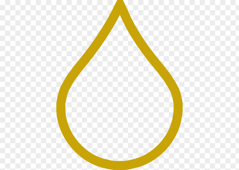 Water Droplet Outline Area Triangle Yellow Pattern PNG