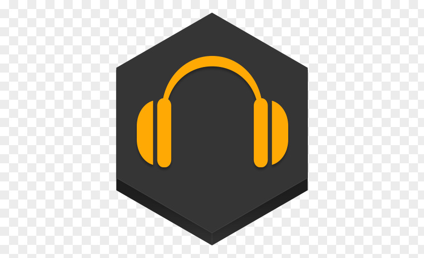 Audio Symbol Headphones Brand Yellow PNG symbol headphones brand yellow, Google play music 2, yellow logo clipart PNG