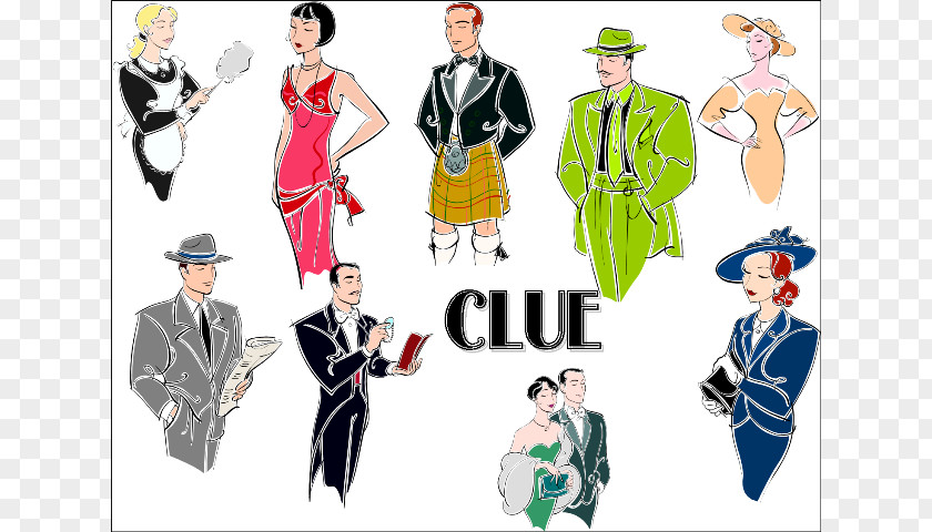 Clue Cliparts Cluedo Board Game Clip Art PNG